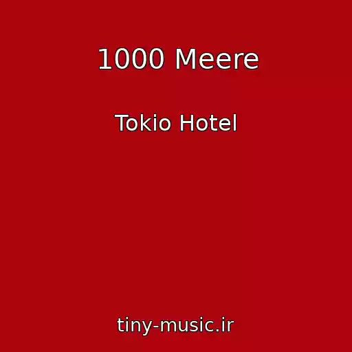 کاور آهنگ 1000 Meere از Tokio Hotel