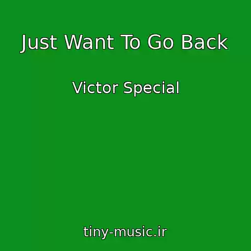 کاور آهنگ Just Want To Go Back از Victor Special
