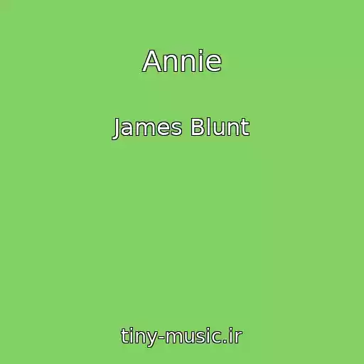 کاور آهنگ Annie از James Blunt