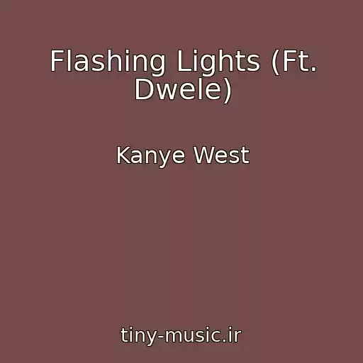 کاور آهنگ Flashing Lights (Ft. Dwele) از Kanye West