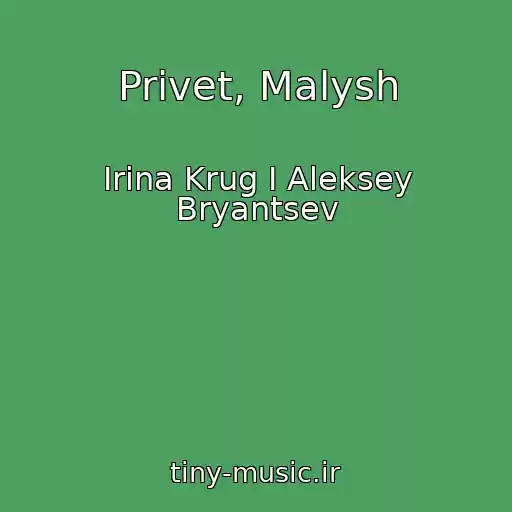 کاور آهنگ Privet, Malysh از Irina Krug I Aleksey Bryantsev