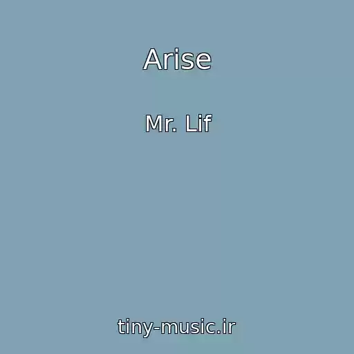 کاور آهنگ Arise از Mr. Lif