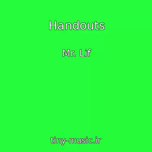 کاور آهنگ Handouts از Mr. Lif