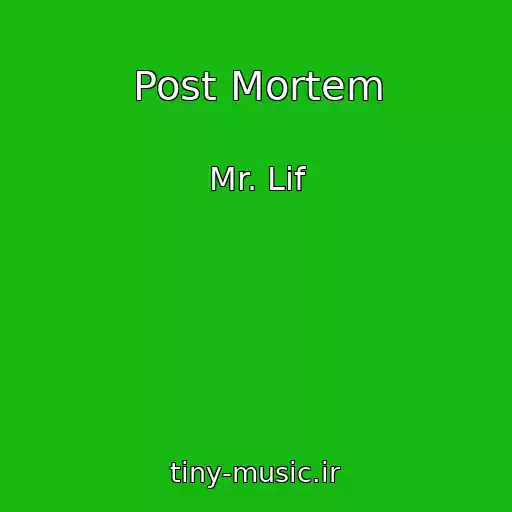 کاور آهنگ Post Mortem از Mr. Lif