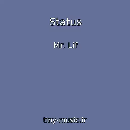 کاور آهنگ Status از Mr. Lif