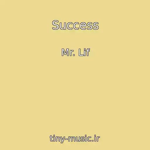 کاور آهنگ Success از Mr. Lif