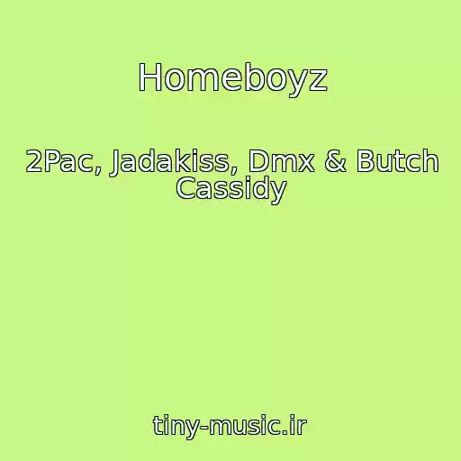 کاور آهنگ Homeboyz از 2Pac, Jadakiss, Dmx & Butch Cassidy
