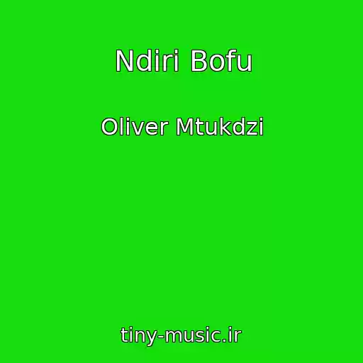 کاور آهنگ Ndiri Bofu از Oliver Mtukdzi