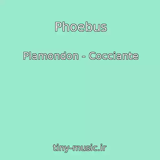 کاور آهنگ Phoebus از Plamondon - Cocciante