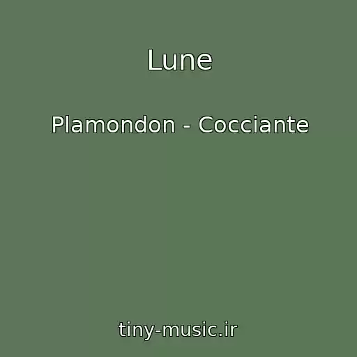 کاور آهنگ Lune از Plamondon - Cocciante