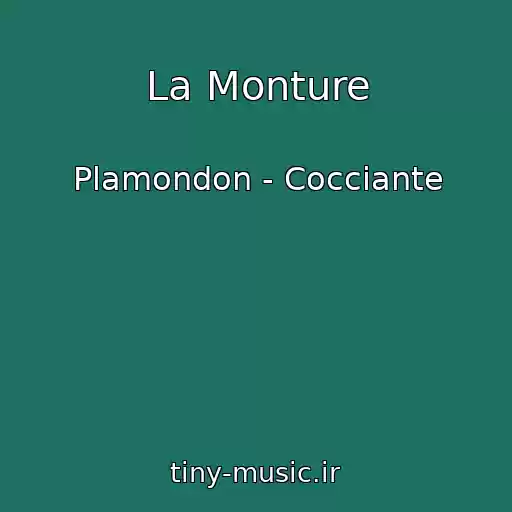 کاور آهنگ La Monture از Plamondon - Cocciante