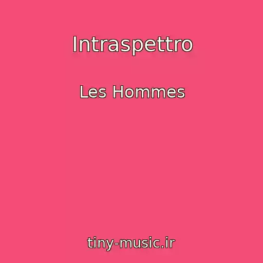 کاور آهنگ Intraspettro از Les Hommes