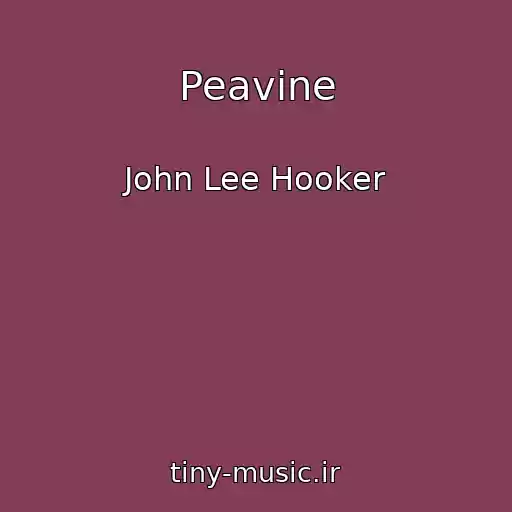 کاور آهنگ Peavine از John Lee Hooker