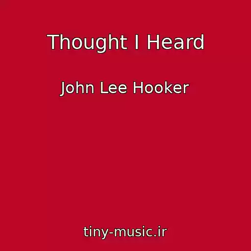 کاور آهنگ Thought I Heard از John Lee Hooker