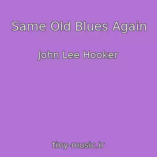 کاور آهنگ Same Old Blues Again از John Lee Hooker