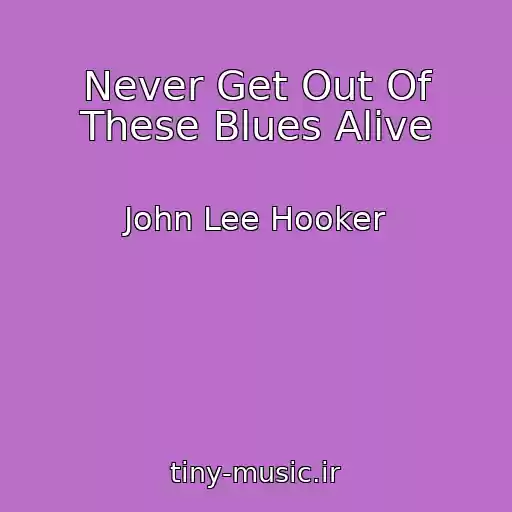 کاور آهنگ Never Get Out Of These Blues Alive از John Lee Hooker