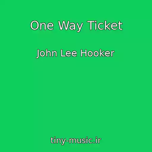 کاور آهنگ One Way Ticket از John Lee Hooker