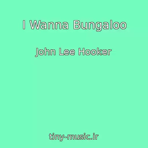 کاور آهنگ I Wanna Bungaloo از John Lee Hooker