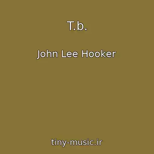 کاور آهنگ T.b. از John Lee Hooker