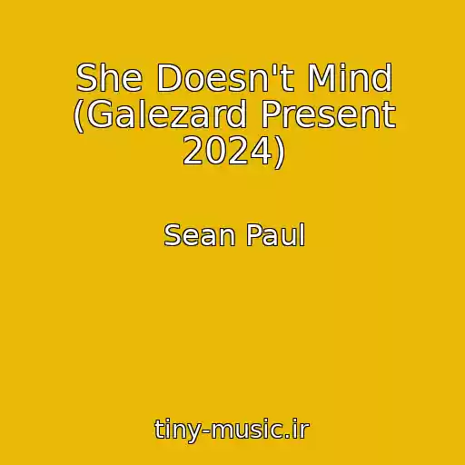 کاور آهنگ She Doesn't Mind (Galezard Present 2024) از Sean Paul