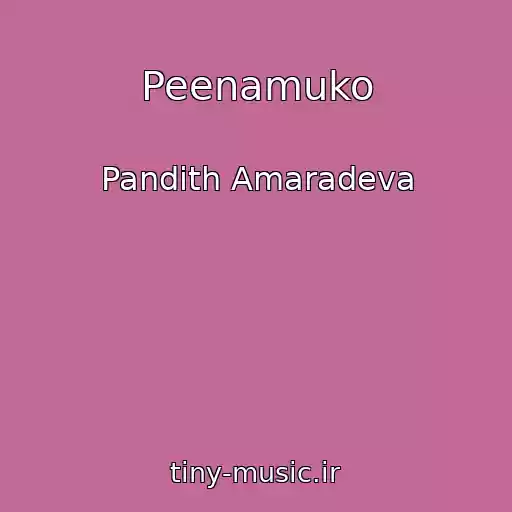 کاور آهنگ Peenamuko از Pandith Amaradeva