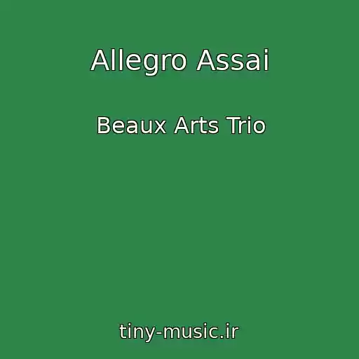 کاور آهنگ Allegro Assai از Beaux Arts Trio