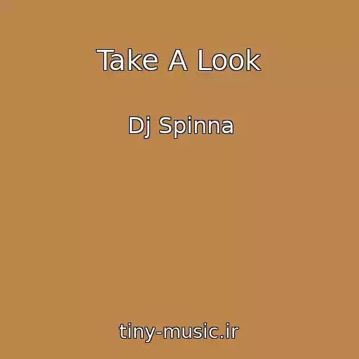 کاور آهنگ Take A Look از Dj Spinna