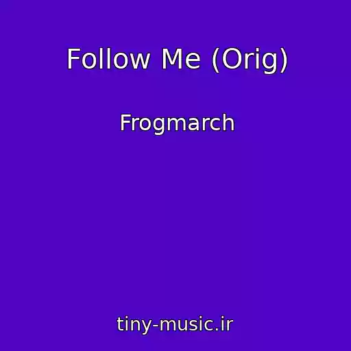 کاور آهنگ Follow Me (Orig) از Frogmarch