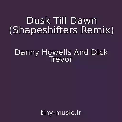 کاور آهنگ Dusk Till Dawn (Shapeshifters Remix) از Danny Howells And Dick Trevor