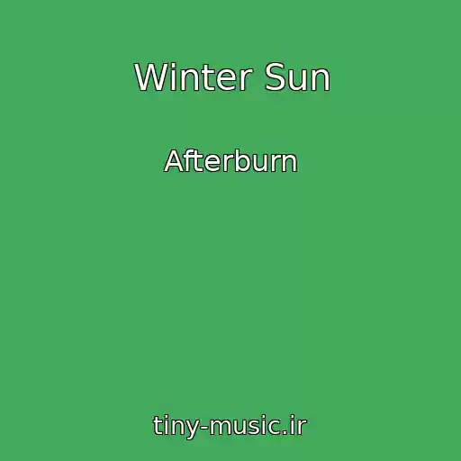 کاور آهنگ Winter Sun از Afterburn