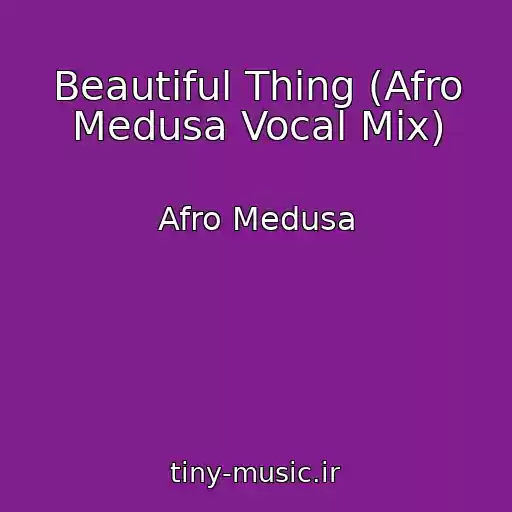 کاور آهنگ Beautiful Thing (Afro Medusa Vocal Mix) از Afro Medusa
