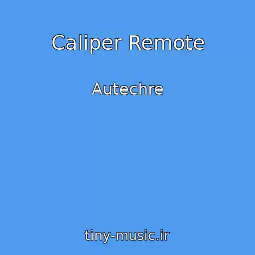 کاور آهنگ Caliper Remote از Autechre
