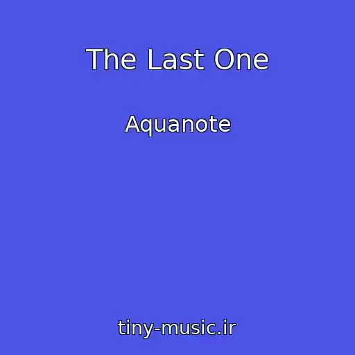 کاور آهنگ The Last One از Aquanote
