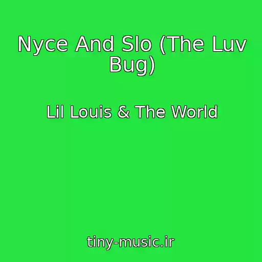 کاور آهنگ Nyce And Slo (The Luv Bug) از Lil Louis & The World