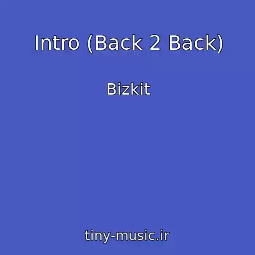 کاور آهنگ Intro (Back 2 Back) از Bizkit
