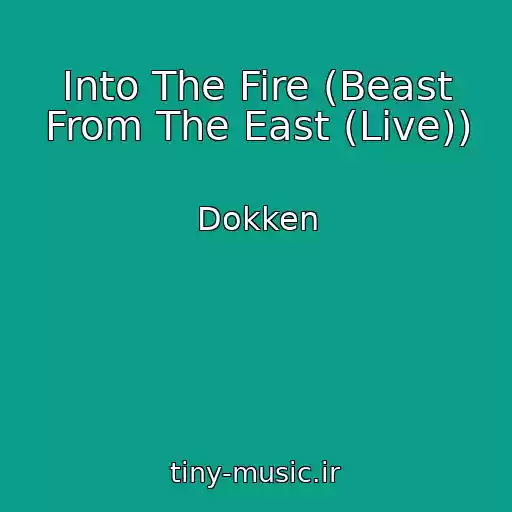کاور آهنگ Into The Fire (Beast From The East (Live)) از Dokken