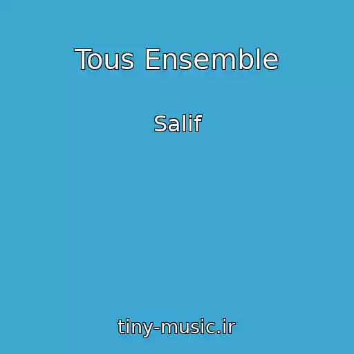 کاور آهنگ Tous Ensemble از Salif
