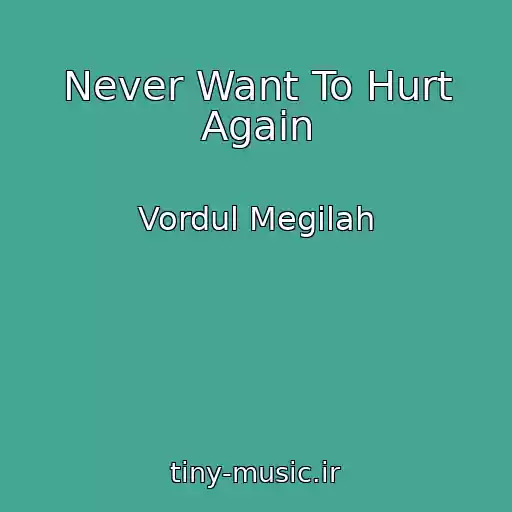 کاور آهنگ Never Want To Hurt Again از Vordul Megilah