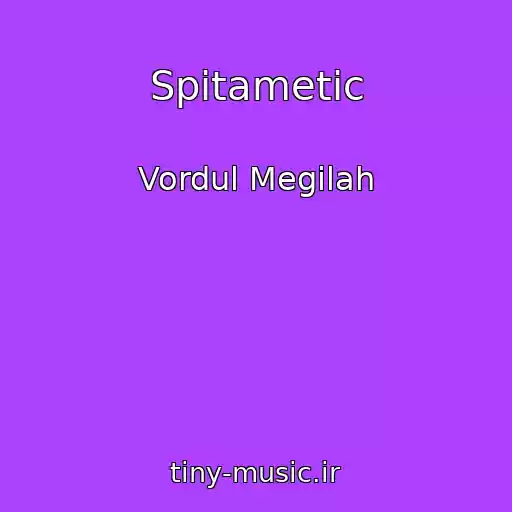 کاور آهنگ Spitametic از Vordul Megilah