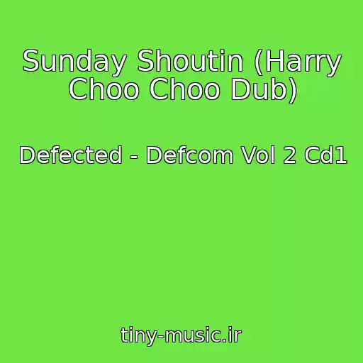 کاور آهنگ Sunday Shoutin (Harry Choo Choo Dub) از Defected - Defcom Vol 2 Cd1