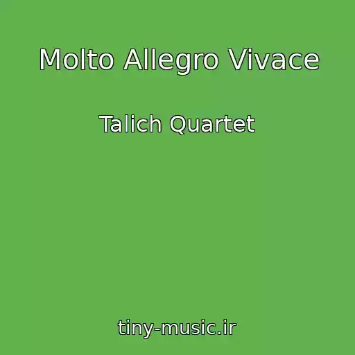 کاور آهنگ Molto Allegro Vivace از Talich Quartet