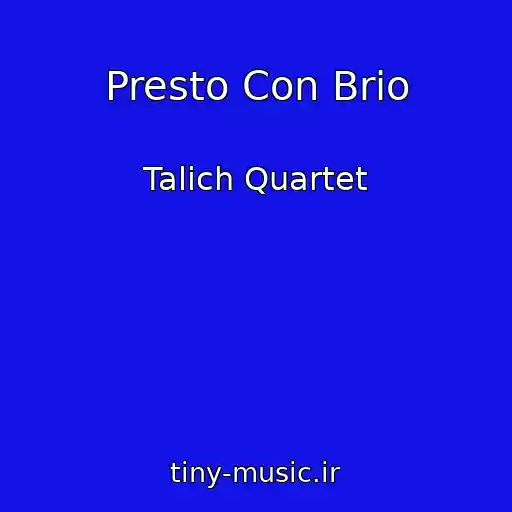 کاور آهنگ Presto Con Brio از Talich Quartet