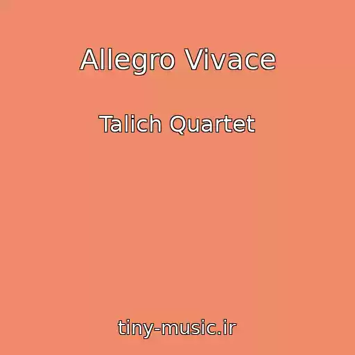 کاور آهنگ Allegro Vivace از Talich Quartet