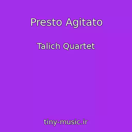 کاور آهنگ Presto Agitato از Talich Quartet