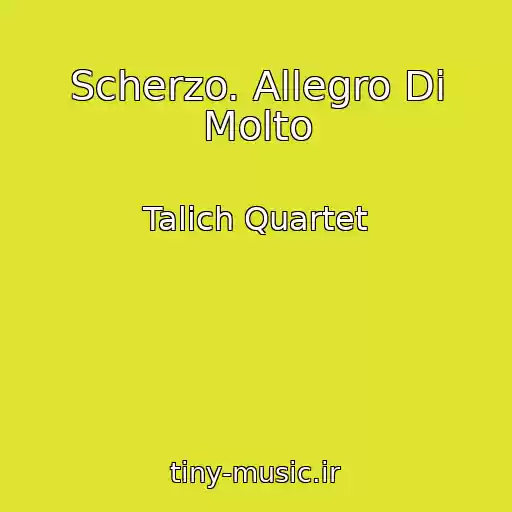 کاور آهنگ Scherzo. Allegro Di Molto از Talich Quartet
