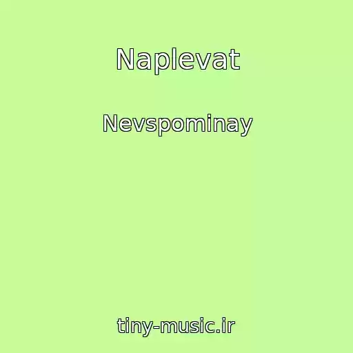 کاور آهنگ Naplevat از Nevspominay