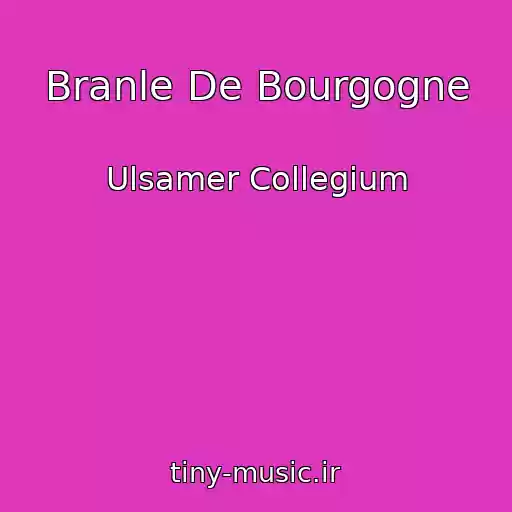 کاور آهنگ Branle De Bourgogne از Ulsamer Collegium