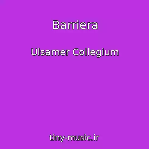 کاور آهنگ Barriera از Ulsamer Collegium