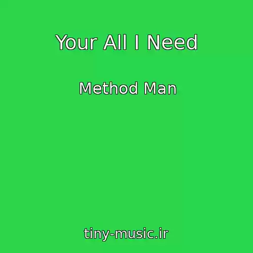 کاور آهنگ Your All I Need از Method Man