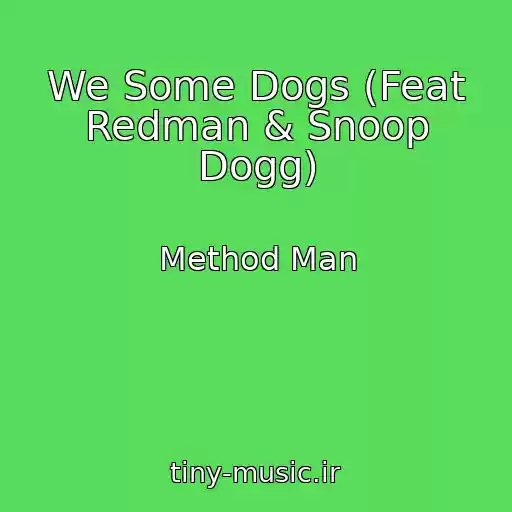 کاور آهنگ We Some Dogs (Feat Redman & Snoop Dogg) از Method Man